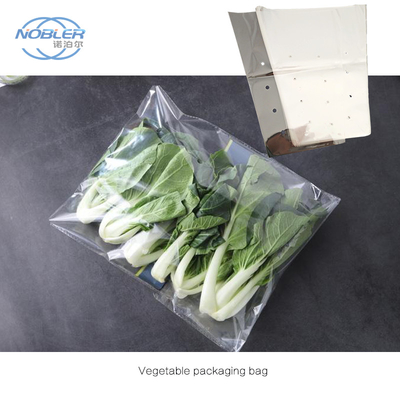 35cm Transparent Packaging Bag Vegetables And Fruits Fresh Cut Flowers