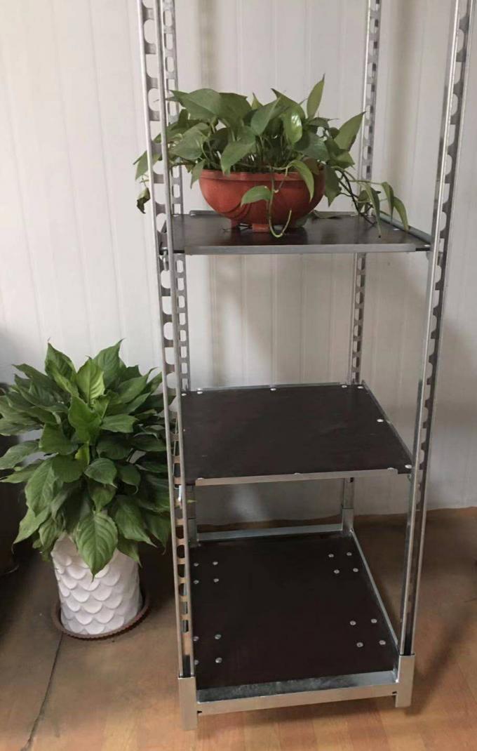 Garden Flower Cart CC Racks / Danish Flower Trolley Galvanized Plywood
