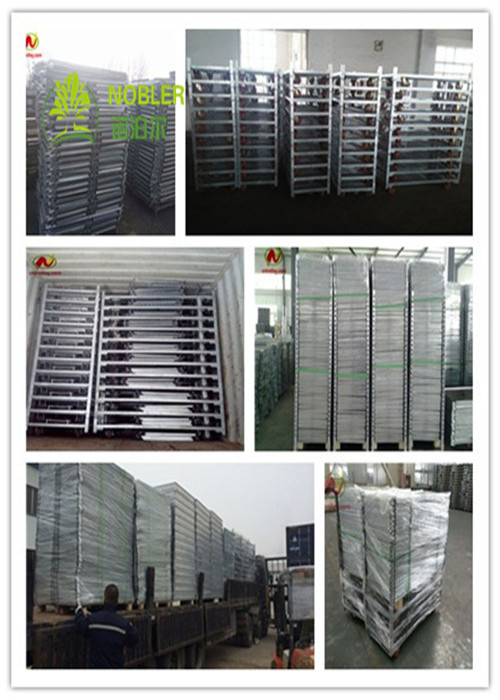 Nursery CC Racks Mesh Flower Cart Greenhouse Trolley Plant Cart Plywood ...