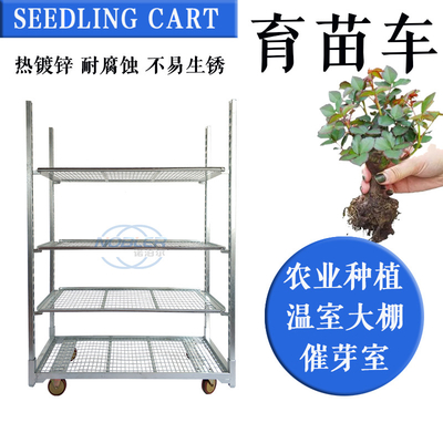 1350mm*565mm*1900mm Seedling Cart Danish Flower Trolley