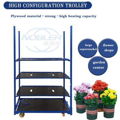 High End Spray Plastic Danish Trolley Standard Container Size 1350mm