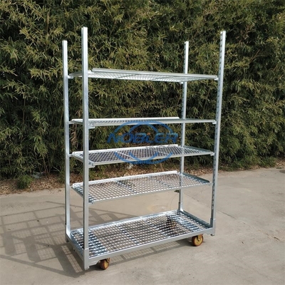 Flower Shipping Cart Flower Trolley Metal Flower Cart Easy to install