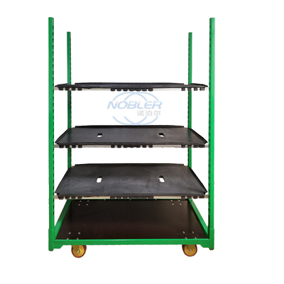 2 Million Direction Danish Flower Trolley 2 Directional Rubber Wheel Push And Pull Type