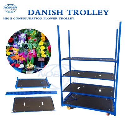 Greenhouse Pull Net Q235 PP Wheel CC Danish Plant Trolley