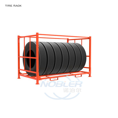 Warehouse Tyre Racking Tire Storage Rack Collapsible