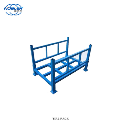 Stacking Detachable Metal Tire Display Rack For Retail Store Car Shop