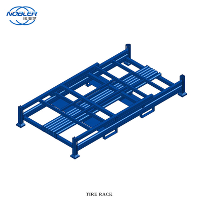 Warehouse Tyre Racking Tire Rack For Storage Collapsible