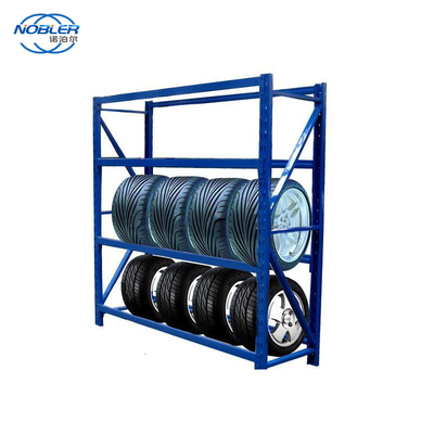 Warehouse Tyre Racking Tire Rack For Storage Collapsible