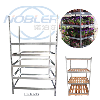 Metal Boltless Rivet Storage Flower Display Rack EZ Racks 1310mm