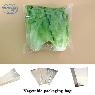 Multi Specification Plastic Transparent Vegetable Packaging Bags Customized