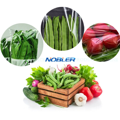 Multiple Specifications Vegetable Packaging Bag Customized With Air Holes