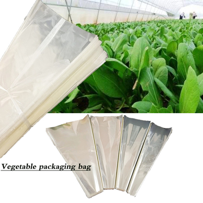 Food Grade Vegetable Packaging Bag Fresh Cut Flower Transparent Waterproof