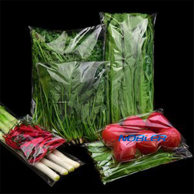 Food Grade Vegetable Packaging Bag Fresh Cut Flower Transparent Waterproof