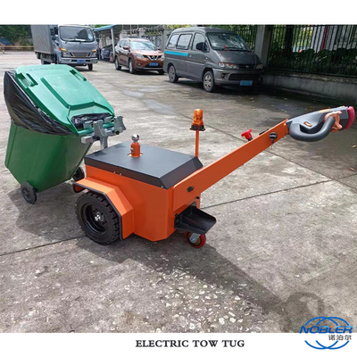 Handheld Electric Tractor Flower Trolley Customized 200Ah High Elast Electric Tow Tug