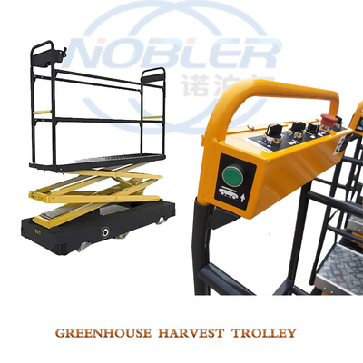 Orchard Lift Rail Picking Climbing Car Greenhouse Harvest Trolley Agricultural Planting