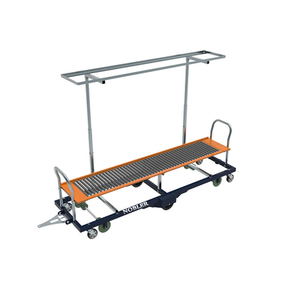 Towing System Rail Land Truck With Anti Skid Aluminum Plate For Crop Picking