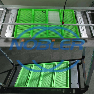 Hot Dip Galvanized danish plant trolley for modern flower logistics