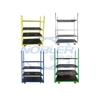 Four Wheel Rolling Danish Flower Trolley Transport Plant Products