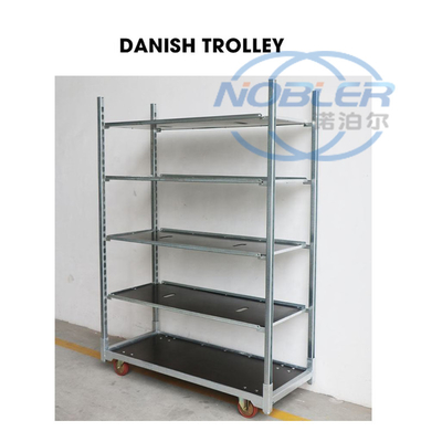 Waterproof Durable Danish Flower Trolley Efficient Plant Transport