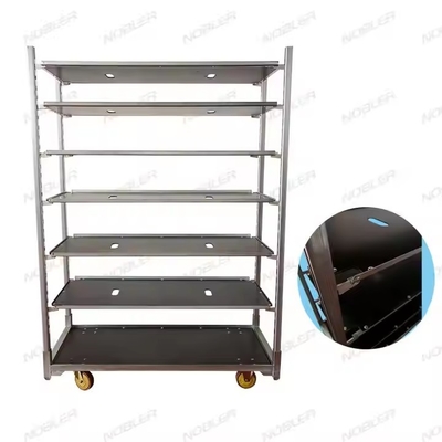 Basket Included Waterproof Cc Danish Trolleys Container For Versatile Storage Solutions