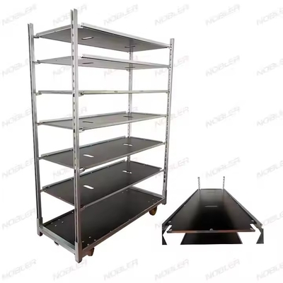 Smooth Transport Flower Trolley Easy To Assemble With 50kg Load Capacity