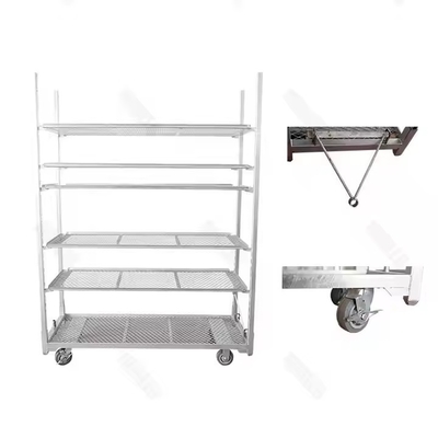 4 Wheels Danish Trolley Perfect For Smooth And Convenient Transport