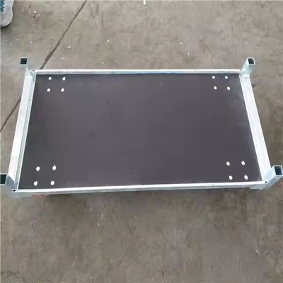 Nylon Wheel Plywood Dutch Flower Trolley Easy To Install