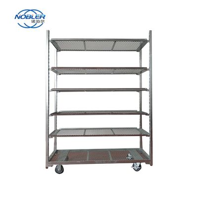 Hot Dip Galvanized Nursery Greenhouse Transport Garden Cc Danish Flower Trolleys