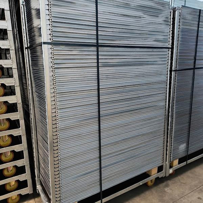 Hot Dip Galvanizing PP Caster 1350*565mm Agricultural Planting Flower Cart Danish Trolleys for Greenhouse Harvest Trolley