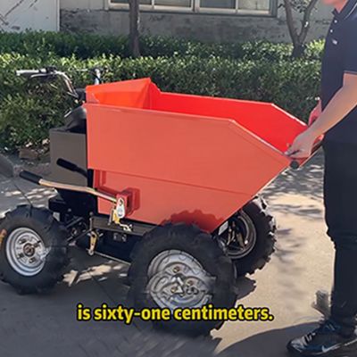 Four Speed Adjustable Electric Mini Dump Truck For Logistics