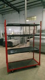 TC0131 Danish Trolley Shelves Horticultural Sector Flower Steel Roll