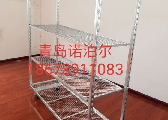 Metal Plate Dutch Flower Trolley Customized For Display