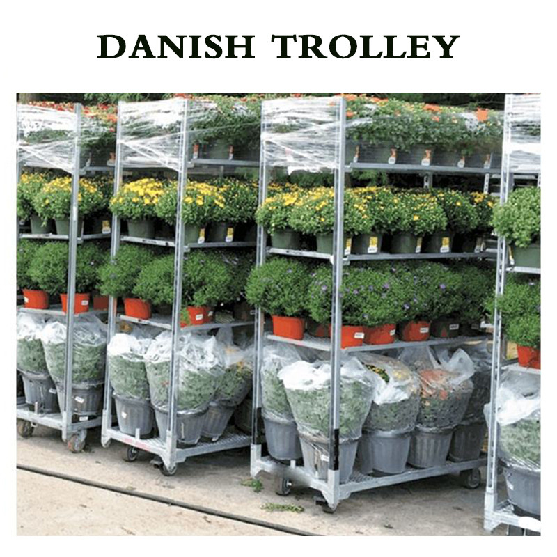 Horticultural Transport Galvanized Flower Dutch Plant Cc Danish Trolley