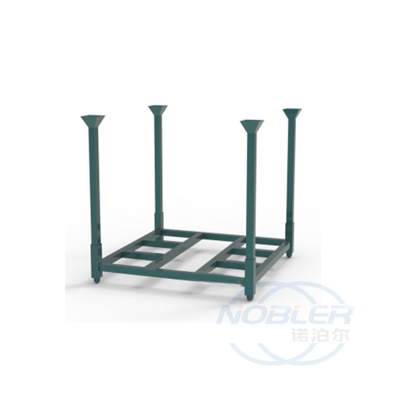 Customized Heavy Duty Stackable Folding Truck Spare Tire Storage Rack For Warehouse