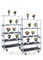 Multi Layer Danish Flower Trolley Cc Container Cart / Cc Shelf 1.8/2.5mm Post