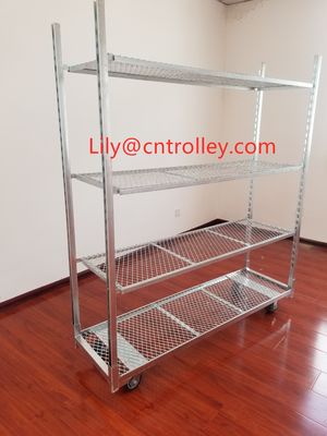 Welding Mesh Layers Danish Container Ez Racks Dutch Flower Cart Powder Coated